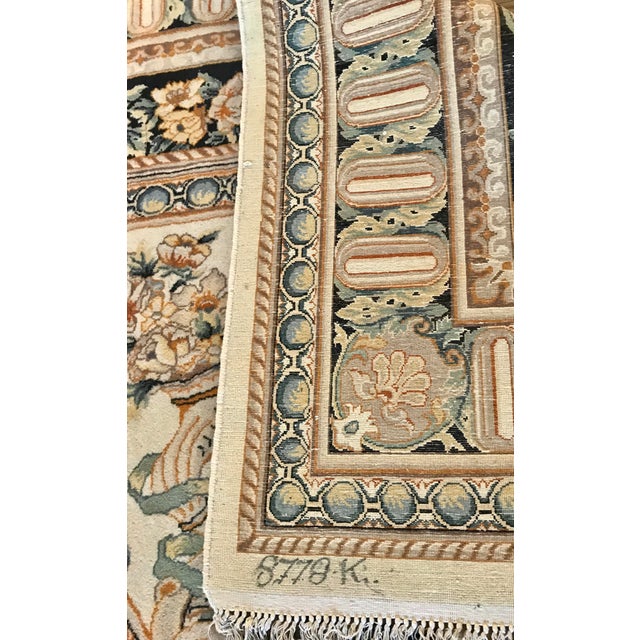 Neoclassical Hand Knotted Wool Rug 8'11" x 11'11' Chairish