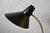 Vintage Black Lacquered Metal Gooseneck Desk Lamp, Germany, 1960s For Sale - Image 4 of 10
