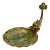 Mid-Century Brass Scallop Soap Dish Trinket Tray For Sale