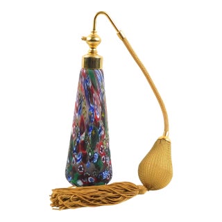 Multicolor Matte Finish Millefiori Perfume Atomizer For Sale