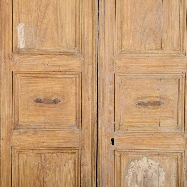 Antique Double-Leaf Door, 18th Century For Sale - Image 4 of 9