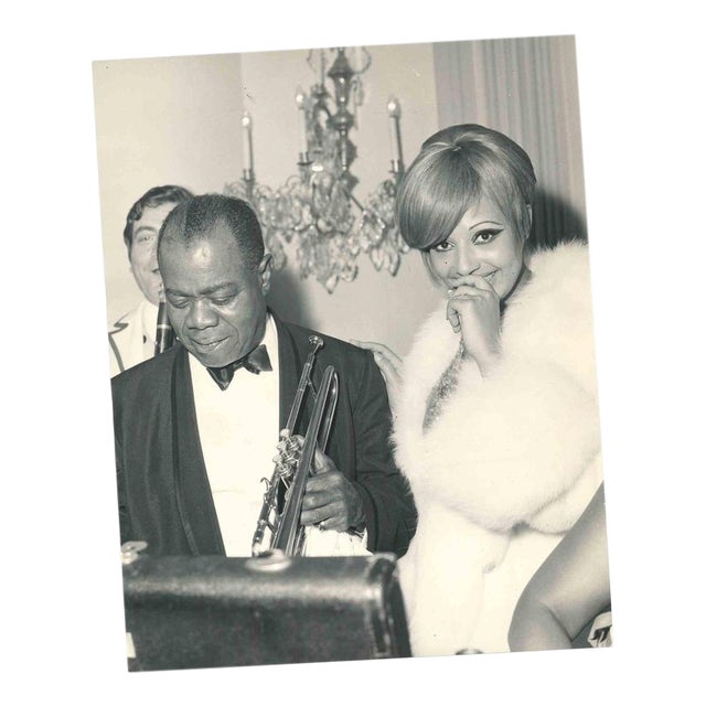 Bert Hardy, Two Portraits of Louis Armstrong, 1960s, Gelatin Silver Print For Sale
