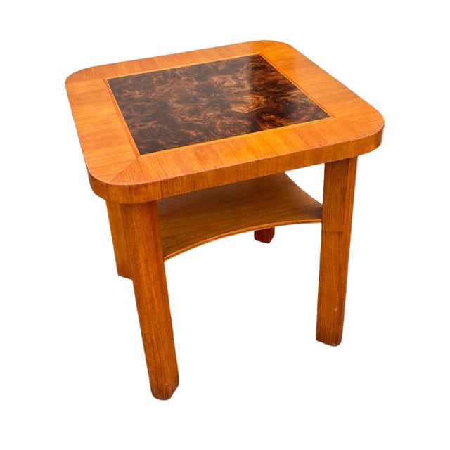 Square Art Deco Coffee Table, Germany 1950s. For Sale - Image 9 of 11