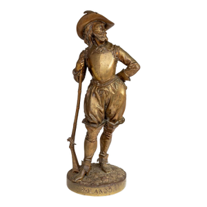 Edmond Leveque "Rolando" Patinated Bronze