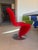 Verner Panton Late 20th Century Attributed Verner Panton System 123 Chairs. Set of 4 For Sale - Image 4 of 9