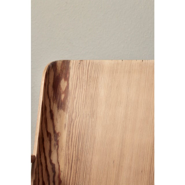 wedish Pine Armchair by Göran Malmvall, 1940s For Sale - Image 11 of 16