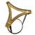 Art Nouveau Style Brass Orb Witches Ball With Embossed Pedestal Desktop Sculpture For Sale - Image 9 of 9