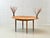Brown Round Extendable Cherrywood Table with Star Veneer, 1950s For Sale - Image 8 of 16
