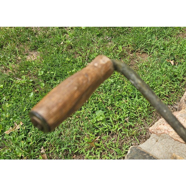 Antique 19th Century Wooden Hand Cranked, "Mother Hubbard" Clothes Wringer For Sale - Image 10 of 11