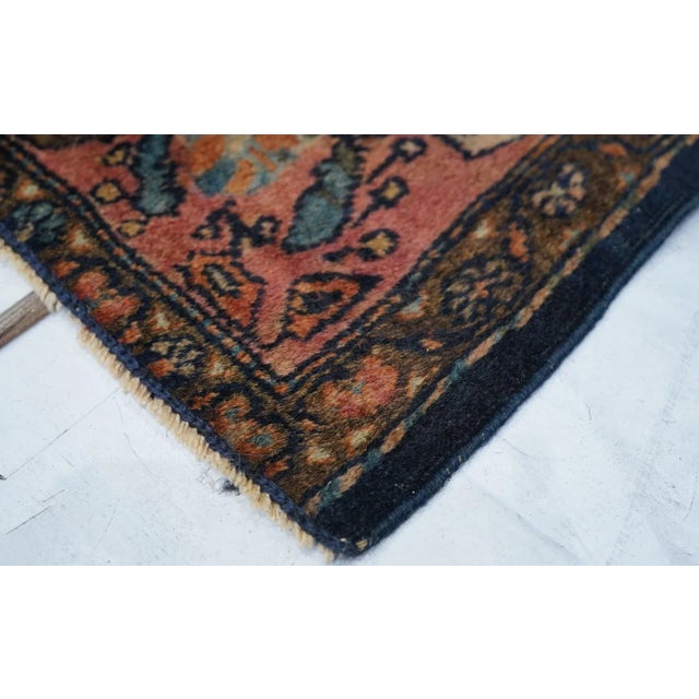 Antique Mohajeran Sarouk Rug 4'1'' x 6'4'' For Sale - Image 4 of 9