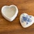 1980s 1980s Petite Porcelain Heart Shaped Lidded Box For Sale - Image 5 of 7