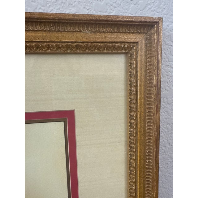 Late 20th Century Nancy Martin Original Watercolor Still Life, Framed For Sale - Image 4 of 9