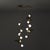 Metal Almond Pendant Lamp by Creativemary For Sale - Image 7 of 11