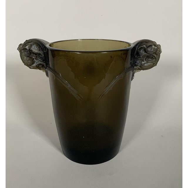 Vintage Art Deco Chamarande Vase by René Lalique for Lalique, 1926 For Sale - Image 10 of 10