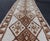 Tribal Vintage Turkish Tulu Runner With Ivory Field and Camel Diamond Pattern 2'8" X 13'6" For Sale - Image 3 of 11