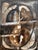 d.g. Ribas Large Abstract Figurative Oil Painting Modern Expressionist Art For Sale - Image 4 of 10