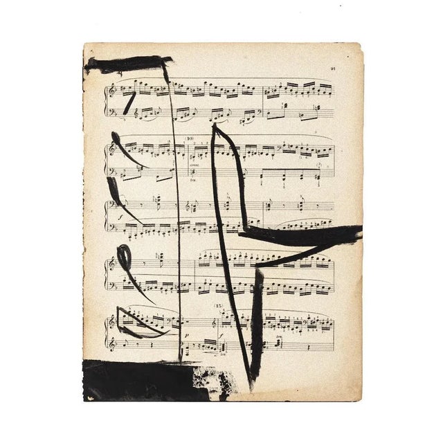 Tommaso Cascella, Musical Notes, 2009, Mixed Media For Sale - Image 3 of 3
