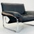 Textile Mid-Century Modern Tublar Frame Chair in Black Leather by Johan Bertil Häggström for Ikea, 1970s For Sale - Image 7 of 16