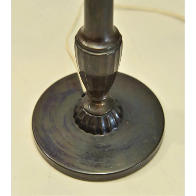 Swedish Grace Period Table Lamp from Böhlmarks Lampfabrik AB, Sweden For Sale - Image 9 of 13