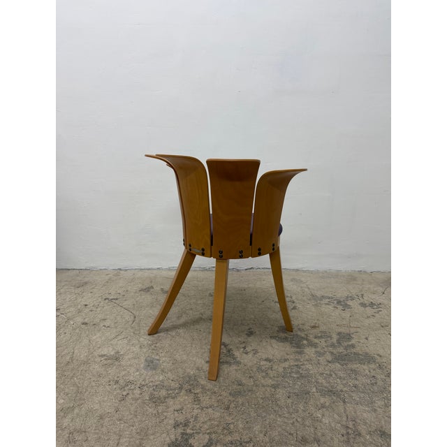 Miro Harold “King Harold” Flower Side Chair for Strauss, 1970s For Sale - Image 4 of 18