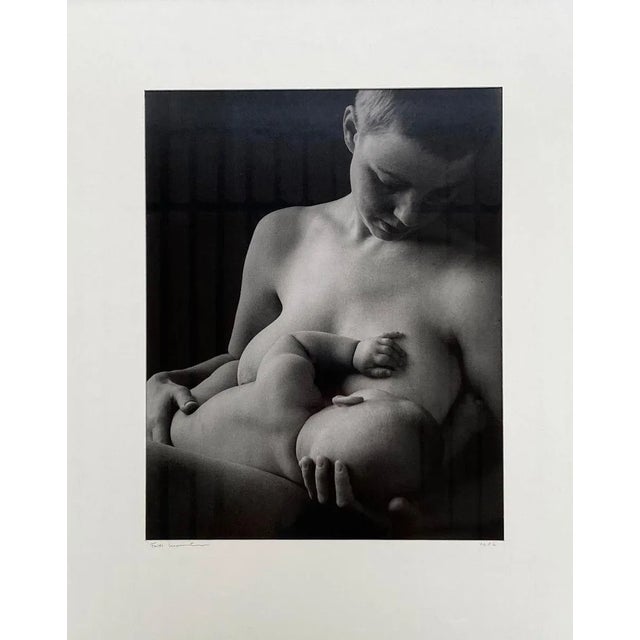 Fritz monshouwer Mother and child 1986 1986 For Sale - Image 6 of 6