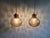 Brass and Smoked Blown Glass Pendant Lights from Glashütte Limburg, 1970, Set of 2 For Sale - Image 13 of 18
