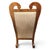 Biedermeier Tall-Back Armchairs with Floral Marquetry, 1830, Set of 2 For Sale - Image 4 of 14