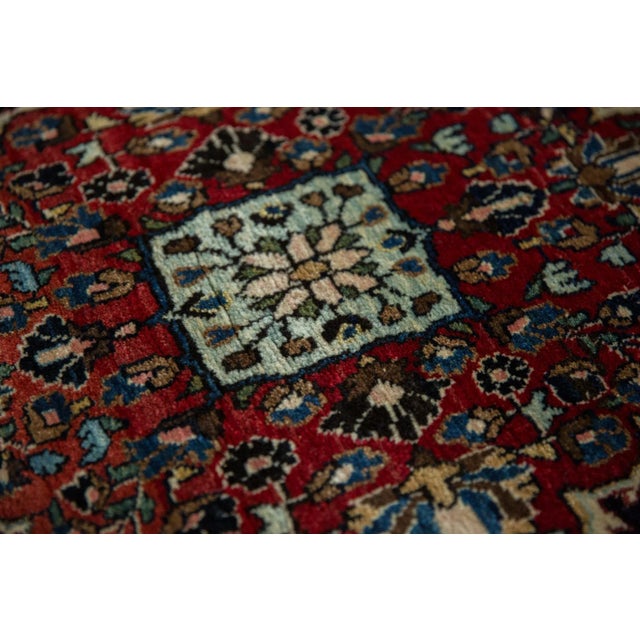 Vintage Sarouk Rug - 4'4" x 6'10" For Sale - Image 10 of 12