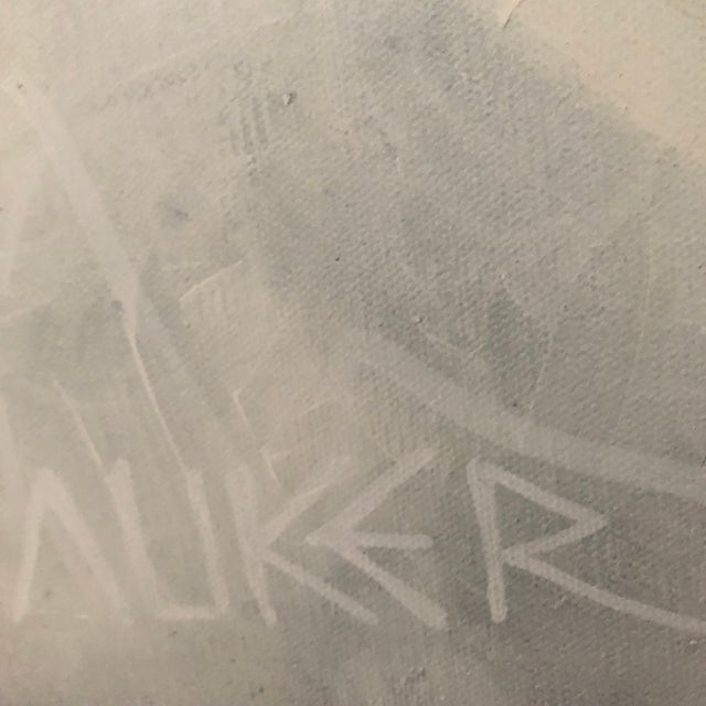 2020s Contemporary Painting on Canvas by CL Auker, Large Green Pear For Sale - Image 5 of 6