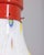 Vintage Italian Chandelier with Decorated Glass Bulb, 1980s For Sale - Image 6 of 9