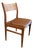 Chair in Teak and Leather by Funder Schmidt & Madsen, 1960s, Set of 4 For Sale