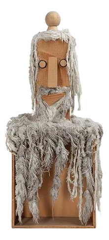Enrico Baj, Gli Scacchi, 1988, Mixed Media Sculpture