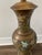 Vintage Marbro Lamp Company Chinese-Export Brass Chapleve Reticulated Cloisonne Electrified Table Lamp For Sale - Image 10 of 12