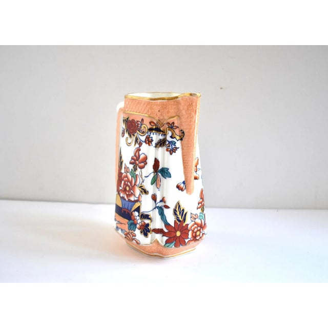 Victorian Mid 19th Century Antique Copeland Spode Imari Pitcher For Sale - Image 3 of 10