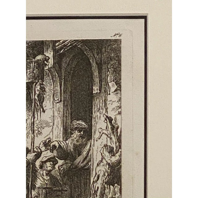 Baroque Late 18th Century Rembrandt Etching #6, by Francesco Novelli For Sale - Image 3 of 5