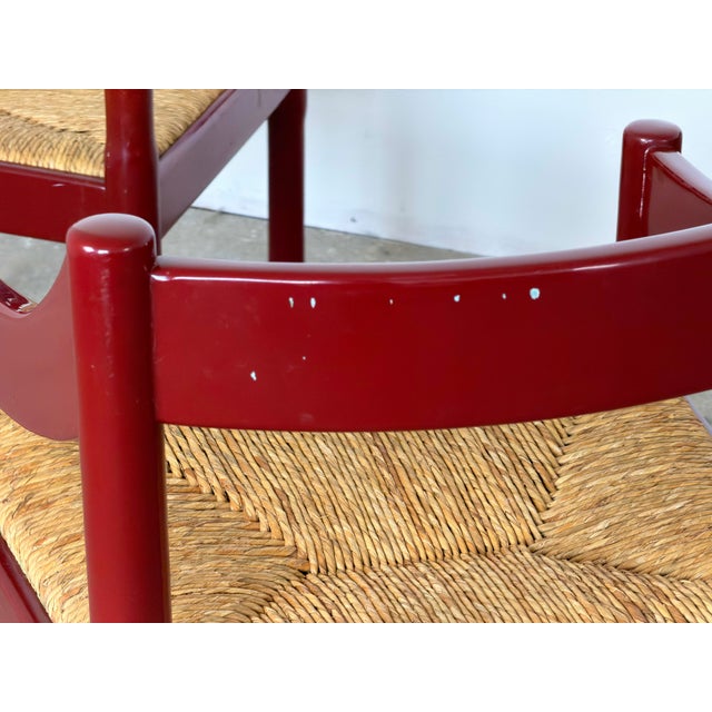 Mid-Century Modern Carimate Armchair by Vico Magistretti for Cassina, Italy, 1959 For Sale - Image 16 of 18