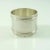 French Sterling Silver Napkin Ring, Antique Circa 1900, Cross Ribbons Motif, Monogrammed "Fm" For Sale - Image 4 of 6