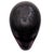 Murano Vintage Murano Black Ribbed Art Glass Shell Bowl – Italian Sculptural Decorative Centerpiece For Sale - Image 4 of 9