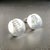 1990s Pair of Georg Jensen Estate Cufflinks Sterling Silver 18 Grams For Sale - Image 10 of 11