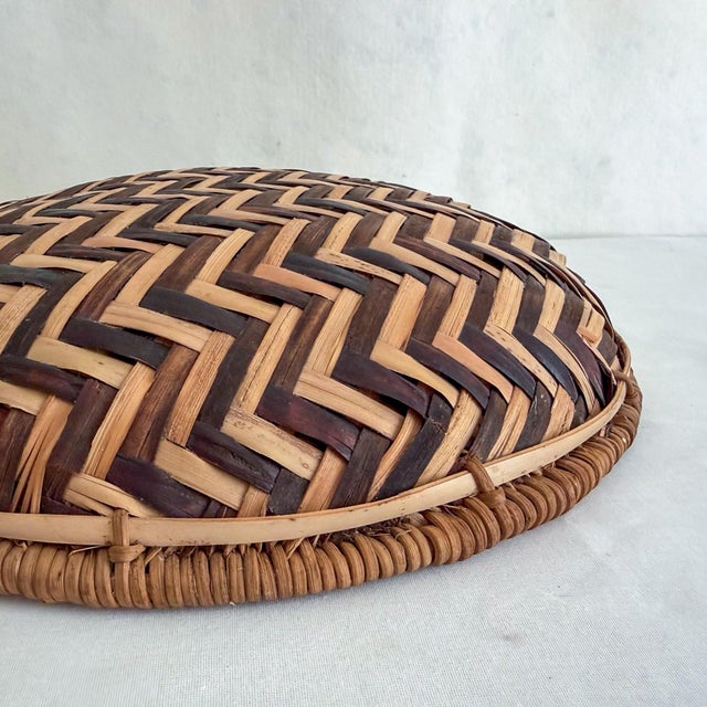 Vintage Kenya Winnowing Basket For Sale - Image 11 of 11