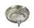 Vintage Portuguese Sterling Silver by Alves Pinto Tastevin 5.5" Diameter For Sale In New York - Image 6 of 6