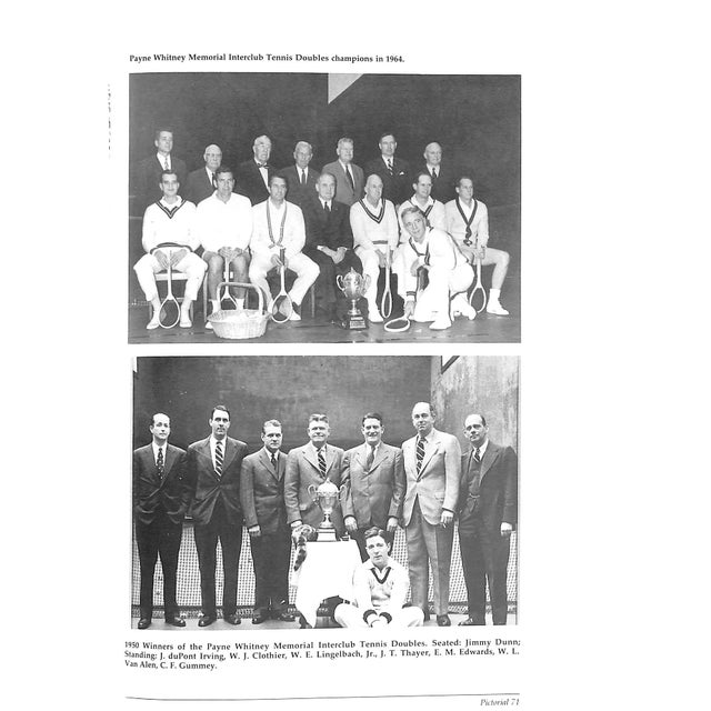 "The Racquet Club of Philadelphia 1889-1989" McFadden, John J.W.F. For Sale In New York - Image 6 of 10