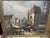 Burnett, Paris Street Scene, Oil Painting on Canvas For Sale - Image 6 of 8