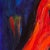 Textile Sacred Woman — Abstract Figurative Painting, Acrylics on Canvas, 48 × 24 In For Sale - Image 7 of 8