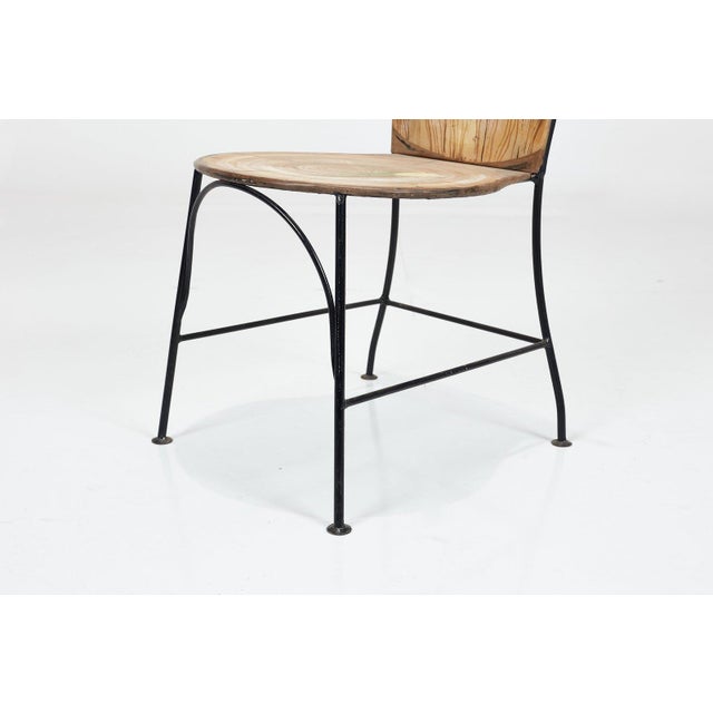 Set of 4 Trompe l'Oeil 'Basket' Chairs by John Vesey, 1950s For Sale - Image 9 of 11