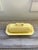Mid-Century Independence Ironstone Butter Dish in Daffodil For Sale - Image 10 of 10