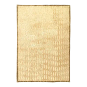 Fine Hand Knotted Pure Silk Modern Rug