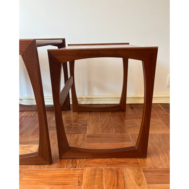 Teak Nesting Tables from G-Plan, 1960s, Set of 3 For Sale - Image 14 of 17