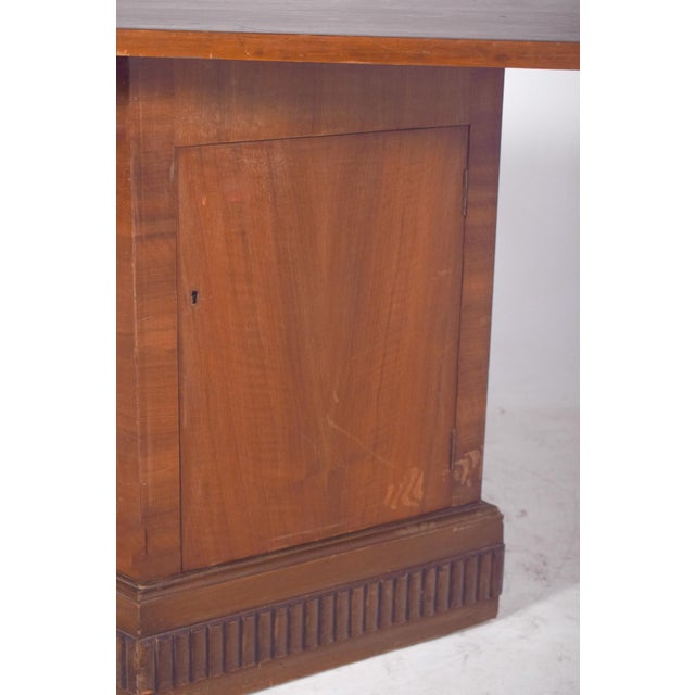 Vintage European Table with Base Unit and Door, 1950s For Sale - Image 6 of 8