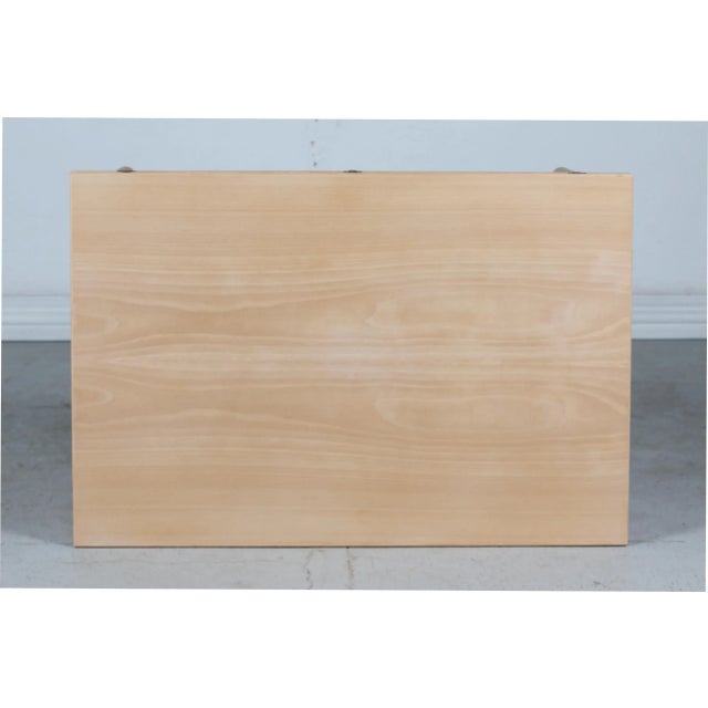 Fritz Hansen Vintage Extendable Coffee Table in Beech Model Fh 4500 by Børge Mogensen for Fritz Hansen, Denmark, 1970s For Sale - Image 4 of 8